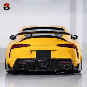 Excellent ajustement matériau en Fiber de carbone <span class=keywords><strong>AlM</strong></span> Style Bodykit pour Toyota s-upra A90 mise à niveau voiture extérieur lifting accessoires - Product Image 3