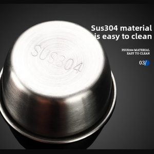 Tùy Chỉnh 304 Thép Không Gỉ Mini Nước Sốt Bát 40Ml Gia Vị Ngâm Ly Với Rò Rỉ Bằng Chứng Silicone Con Dấu Nắp Cho Cắm Trại Du Lịch - Product Image 5