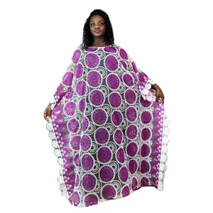 2023 модный КРУЖЕВНОЙ ХАЛАТ кафтан, высококачественные рукава летучей мыши, абайя для африканских женщин, шикарная майка, накладное платье из двух предметов, большие размеры