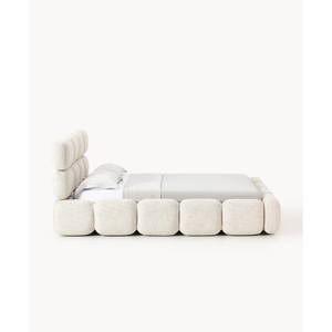 PZCN HOME Vente directe usine <span class=keywords><strong>Lit</strong></span> enfant rembourré gris avec rangement, Cadre de <span class=keywords><strong>lit</strong></span> double, Literie <span class=keywords><strong>Queen</strong></span> <span class=keywords><strong>Size</strong></span> pour la vente en gros - Product Image 5