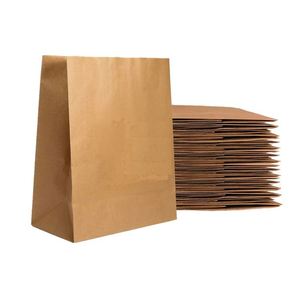 Sac en papier biodégradable et écologique en kraft, style auto-ouvrant (SOS), pratique et recyclable - Product Image 6