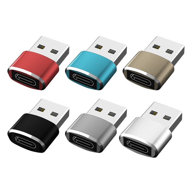 USB 2.0 Adaptateur Type C Female to a USB Male Connector OTG Adapter Adapters Manufacturer Connectors USB C to USB OTG Adapter
