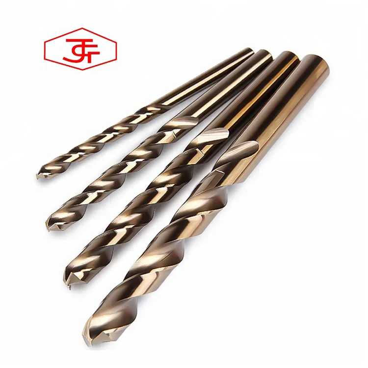 Din 338 HSS M35 Cobalt Parallel Shank Twist Drill Bits For Stainless Steel