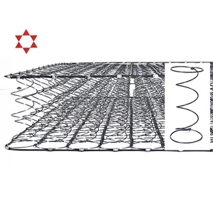 邦内尔线圈大号井内弹簧压缩钢丝价格压缩盒312邦纳弹簧单元床垫，带欧洲顶部