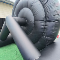 Jeu de fléchettes gonflables sur mesure à faible MOQ, en PVC de 0,55 mm de qualité commerciale, pour la location événementielle et les salles de jeux