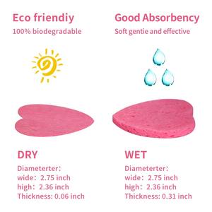 แป้งพัฟแบบใช้แล้วทิ้งแผ่นฟองน้ำสำหรับล้างหน้าแบบพกพาขนาด12แพ็กสำหรับเดินทาง - Product Image 6