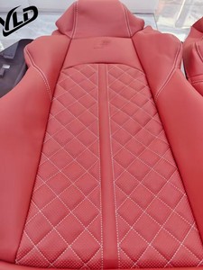 Coprisedili di Alta Qualità YLD per <span class=keywords><strong>Infiniti</strong></span>, Sostituzione Sedili con Pelle Nappa Rossa - Product Image 6