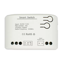 Nouveau module d'automatisation sans fil ZigBee 1/2/4 canaux DIY 7-32V 85-220V, récepteur relais intelligent avec contrôle à distance via l'application SmartLife Tuya
