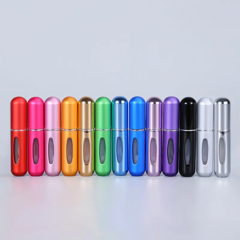 5ml Multi-use Color Travel Mini Metal Perfume Atomizer Spray Bottle