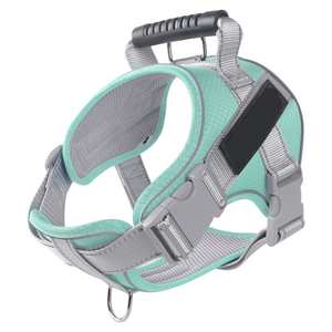 Rompi taktis nyaman bersirkulasi untuk anjing peliharaan, <span class=keywords><strong>5</strong></span> warna poliester genggam, <span class=keywords><strong>Harness</strong></span> latihan keselamatan dada belakang - Product Image 5