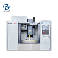 Centre d'usinage vertical CNC VMC1160 1100x600mm, fraiseuse 3 axes, broche simple BT40, commande SYNTEC pour la fabrication de moules