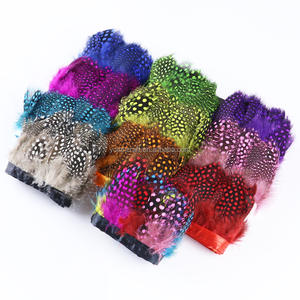 Toptan sülün tüyler saçaklar renkli gine tüy yastık dikiş el sanatları için Trim kostüm dekorasyon giyim - Product Image 4