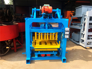 Gạch sản xuất máy móc QTJ4-40 Màu sắc lát gạch làm nhà máy - Product Image 4