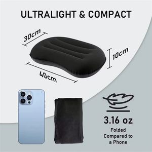 Oreiller gonflable de voyage portable pour le camping, personnalisable avec logo, très demandé - Product Image 3