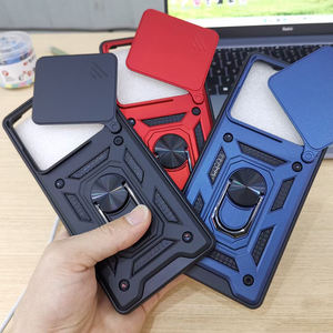 Étuis de téléphone portable à fenêtre coulissante pour Tecno Pova <span class=keywords><strong>6</strong></span> porte-anneau béquille caméra housses arrière de protection pour Tecno Camon 30 5G - Product Image 4