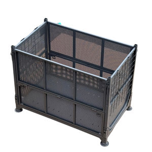Récipient de stockage industriel de <span class=keywords><strong>cage</strong></span> en métal et <span class=keywords><strong>cage</strong></span> de grillage de la capacité 500KG-1000KG - Product Image 1