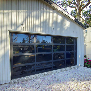 ZS Personnalisé Design Moderne Maisons Villa Ouvre-Maison Moteur Pliant Automatique Enrouler Sectionnel <span class=keywords><strong>Porte</strong></span> De <span class=keywords><strong>Garage</strong></span> Aérienne - Product Image 4