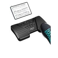 Pédale de retournement de page sans fil JOYO, portable, Bluetooth, pour tablette et smartphone, rechargeable, avec base antidérapante