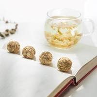 Boules de thé aromatisées au jasmin de marque privée – Thé en perles de jasmin pur aux fleurs de jasmin Dragon Pearls