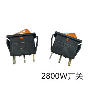 KCD8-211N สวิตช์เตาไฟฟ้า 2800W 3 ซม. x 1.3 ซม. พร้อมไฟแสดงสถานะ ใช้ในครัวเรือน - Product Image 4