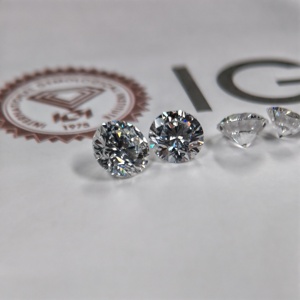 IGI認定ラウンドブリリアントカットラボグロウンダイヤモンドオーバルD VVS 1CT 2CT 3CT ビッグルースクリエイテッドHPHT CVD卸売 - Product Image 6