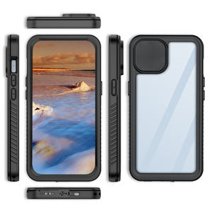 เคสโทรศัพท์มือถือกันน้ำมาตรฐาน <span class=keywords><strong>IP68</strong></span> สำหรับ iPhone 12 Pro, ป้องกันแรงกระแทก 360 องศา ครอบคลุมเต็มรูปแบบสำหรับ Samsung - Product Image 3