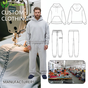 Custom Maternity Plus Size Printed Sweatsuit Hoodie Jogger <b>Set</b> Heavyweight Baggy Plain Linen/Cotton Windbreaker Tracksuit Men - Product Image 1