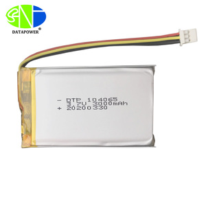 OEM パウチ型リチウムイオン電池 充電式 3.7V <span class=keywords><strong>3000mAh</strong></span> リポポリマー電池 - Product Image 3