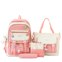 Arksman-Juego de mochilas personalizadas a prueba de agua, Bolsa Escolar para chicos y chicas