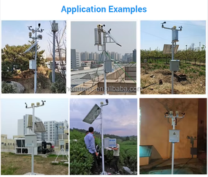 Ce PM2.5 dữ liệu logger tùy chỉnh phổ ngoài trời tự động Trạm thời tiết cảm biến cho Dự báo thời tiết - Product Image 4