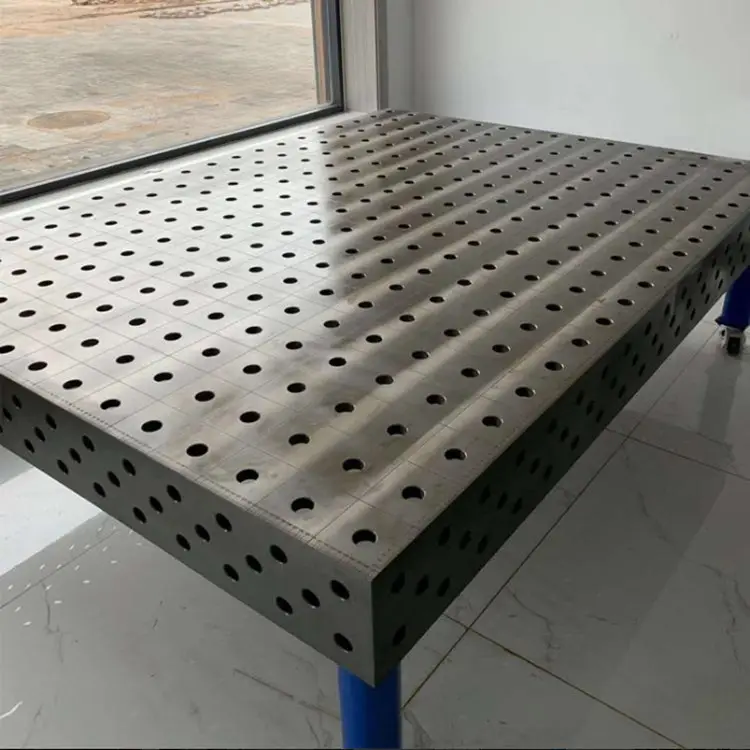 Factocy Wear resistance Welding Table Nitrided D28 cast iron work welder table Steel 3D Welding Table