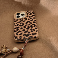 Coques de luxe antichoc en TPU souple à motif léopard guépard pour iPhone 17 16 Pro Max – Accessoires de téléphone en gros