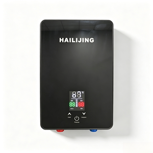 <span class=keywords><strong>Chauffe</strong></span>-<span class=keywords><strong>eau</strong></span> électrique instantané mural HAILIJING 5500W avec écran tactile, classe IPX4, vente en gros OEM - Product Image 1