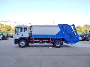 Camion à ordures à compression Dongfeng, nouveau camion compacteur <span class=keywords><strong>de</strong></span> déchets à chargement arrière, véhicule <span class=keywords><strong>de</strong></span> collecte <span class=keywords><strong>de</strong></span> déchets compressés - Product Image 2