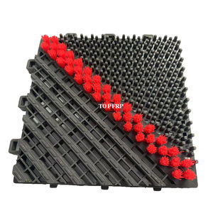 Easy-cleaning PVC Durable Interlocking Anti-slip Door Floor <b>Mat</b> for Home Hotel Shopping Mall - Product Image 1