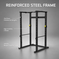 Rack de Squat Commercial Robuste pour Entraînement de Force Ultime – Équipement de Gymnastique Professionnel