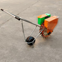 Semoir à maïs manuel, semoir à maïs à poussée manuelle et machine à fertiliser