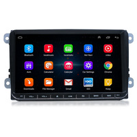 Autoradio Stéréo GPS Multimédia Android 2 DIN de 9 Pouces pour Volkswagen / VW / Polo / SEAT / Passat / Toledo