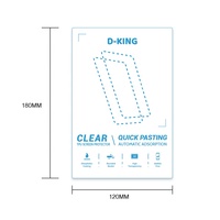 Protector de Pantalla de Hidrogel de Material EPU Curvo 3D de Alta Claridad y Anti-Huellas Dactilares para Tiendas de Teléfonos Móviles