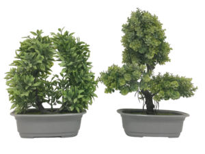 Piccolo albero Bonsai pianta con <span class=keywords><strong>vaso</strong></span> di pino artificiale succulento 11ft decorativo interno albero in <span class=keywords><strong>vaso</strong></span> per Desktop - Product Image 4
