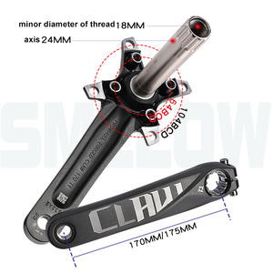 <span class=keywords><strong>Prowheel</strong></span> MTB Hollowtech Crankset 42-28T 44-28T Ensemble de pédaliers à double chaîne avec dérailleur avant - Product Image 3