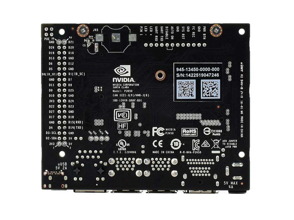 NVIDIA Jetson Nano B01 - 4GB Developer Kit with 2-Lane CSI