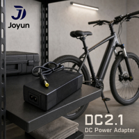 Adaptateur de chargeur de batterie au lithium 14,6 V 4 A DC2.1 certifié CE FCC, accessoire électronique pour trottinette électrique