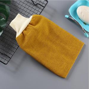 Wholesale Rayon Brushes Sponges & Scrubber Hammam Shower Cleaning Gloves Hand Scrub Towel Exfoliating Body Scrub Bath Towel Mitt - Product Image 2