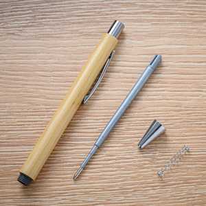 Wholesale Recyclable Bamboo Ballpoint <b>Pen</b> Creative Wood Gift Advertising with Logo Printing Customized Advertising - Product Image 4