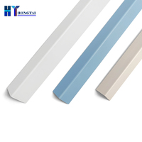 Protection d'angle murale en plastique résistant aux chocs et à l'eau Hongtai TSCG15 pour usage hospitalier, auto-adhésive