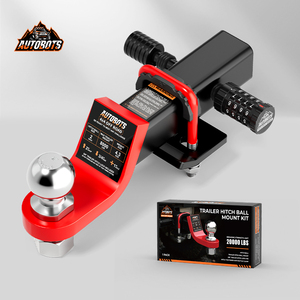 Perno de seguridad antivibración de acero forjado <span class=keywords><strong>para</strong></span> enganche de <span class=keywords><strong>remolque</strong></span>, compatible con receptores de clase 3 y 4, universal, de alta resistencia, <span class=keywords><strong>para</strong></span> soporte de <span class=keywords><strong>bola</strong></span> de enganche. - Product Image 1