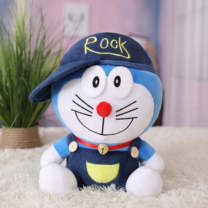 Muñeco de peluche <span class=keywords><strong>Doraemon</strong></span> creativo con sombrero para vestir, compañero de mesa, regalo para niños, muñeco de máquina de garras - Product Image 5