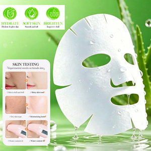 แผ่นมาส์กหน้า DR DAVEY Glowing Serum Sheet Mask สูตรอโลเวร่า สำหรับใช้ในชีวิตประจำวัน (Private Label) - Product Image 3