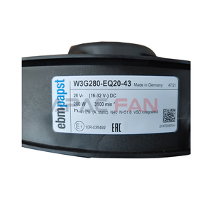 ebm-papst W3G280-EQ20-43 high efficiency EC fan smart energy saving cooling fan for HVAC data center industrial ventilation - Product Image 4